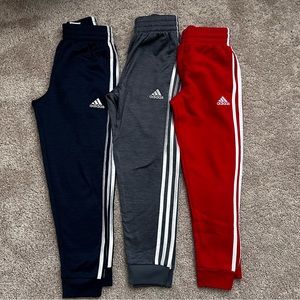 Lot of 3 Adidas joggers